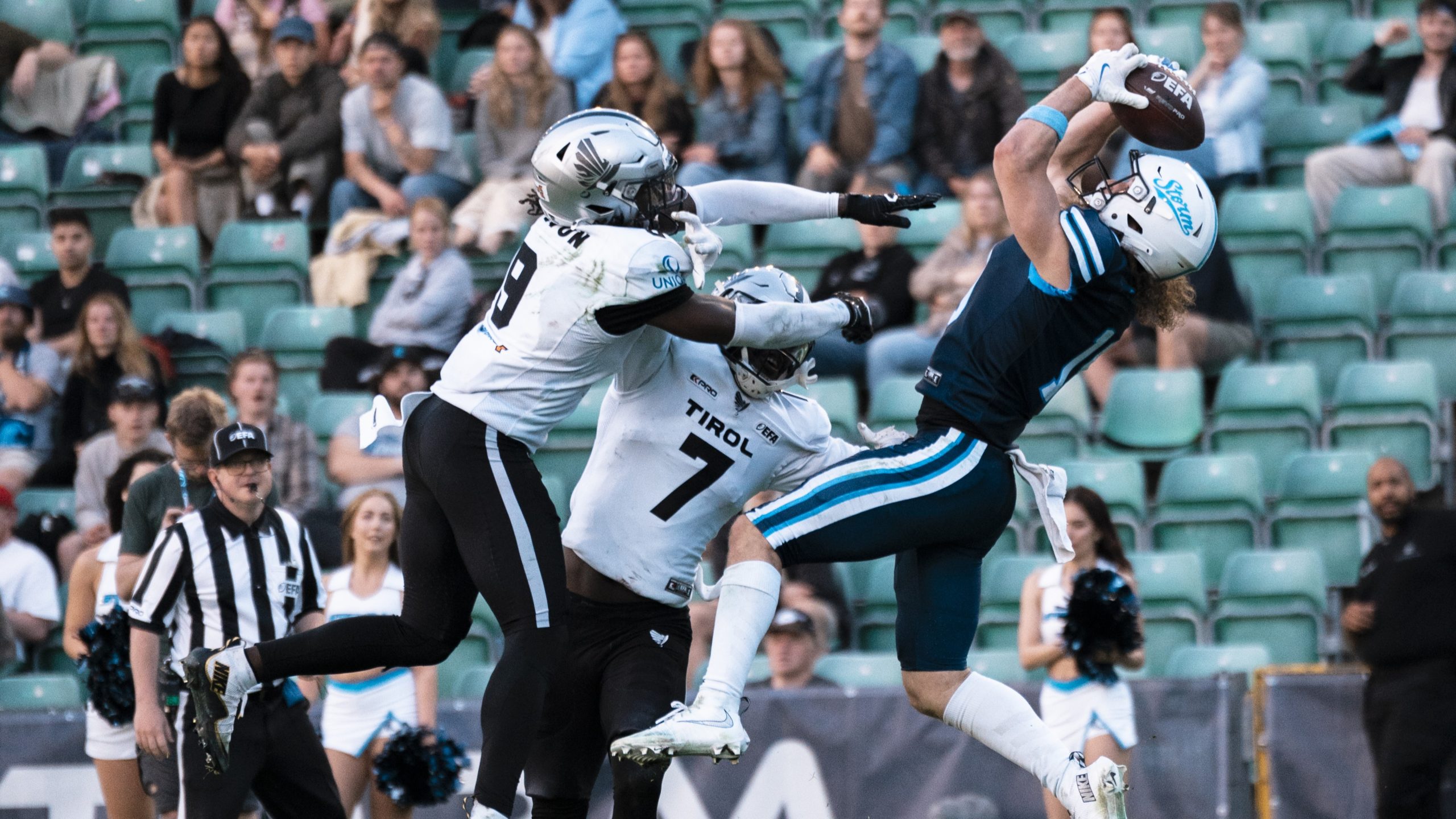 Home undefeated: Nordic Storm vs. Raiders Tirol 39-16